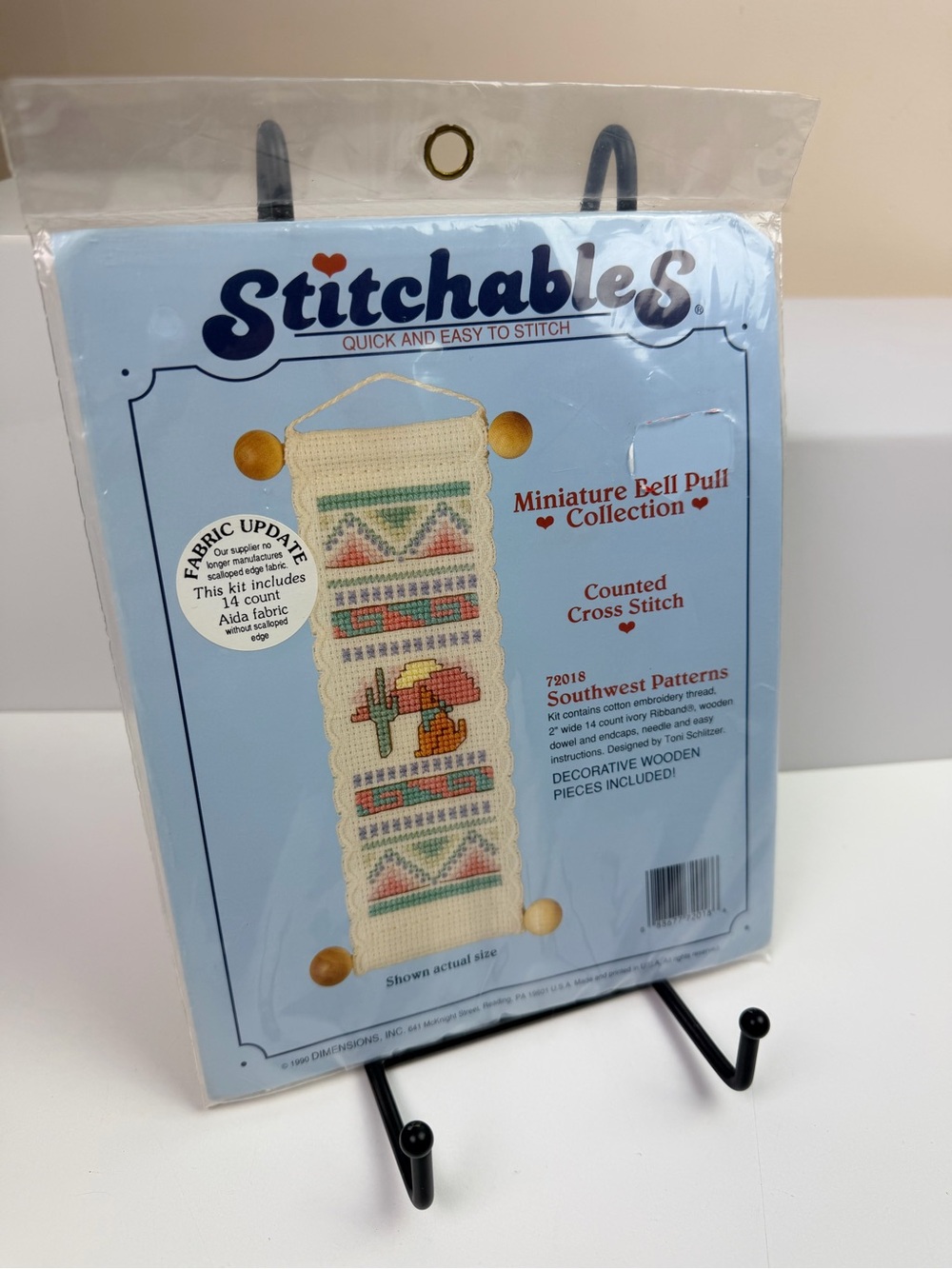 Stitchables Miniatures Bell Pull Collection Southwest Pattern 72018 New & Sealed